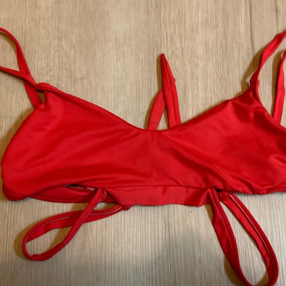 POLO Ralph Lauren Bikini Top - Red, Size Medium, Trendy, Great Condition! - Picture 8 of 10